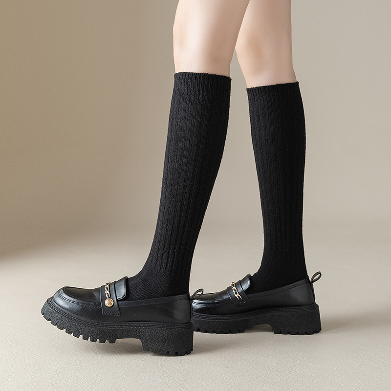 Meias femininas espessadas