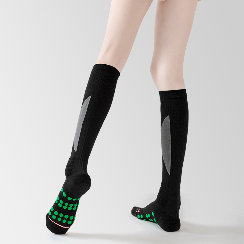 Meias longas de nylon para futebol