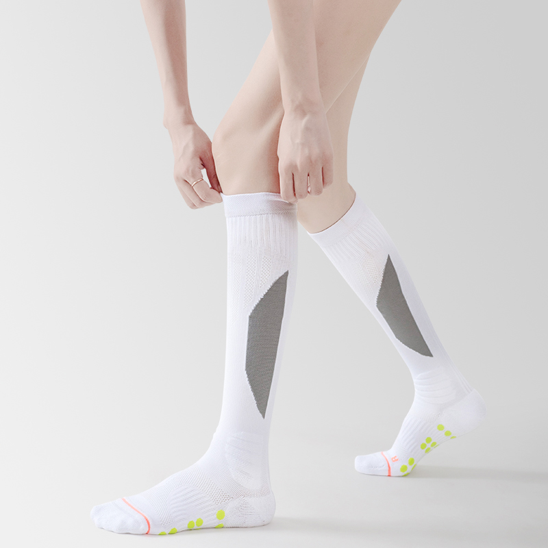 Meias longas de nylon para futebol